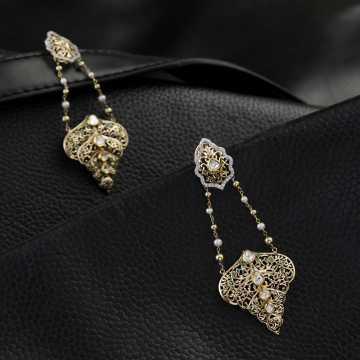 Heritage Pearl Link Filigree Earrings