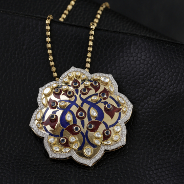 Tree of Jewels Meenakari Pendant