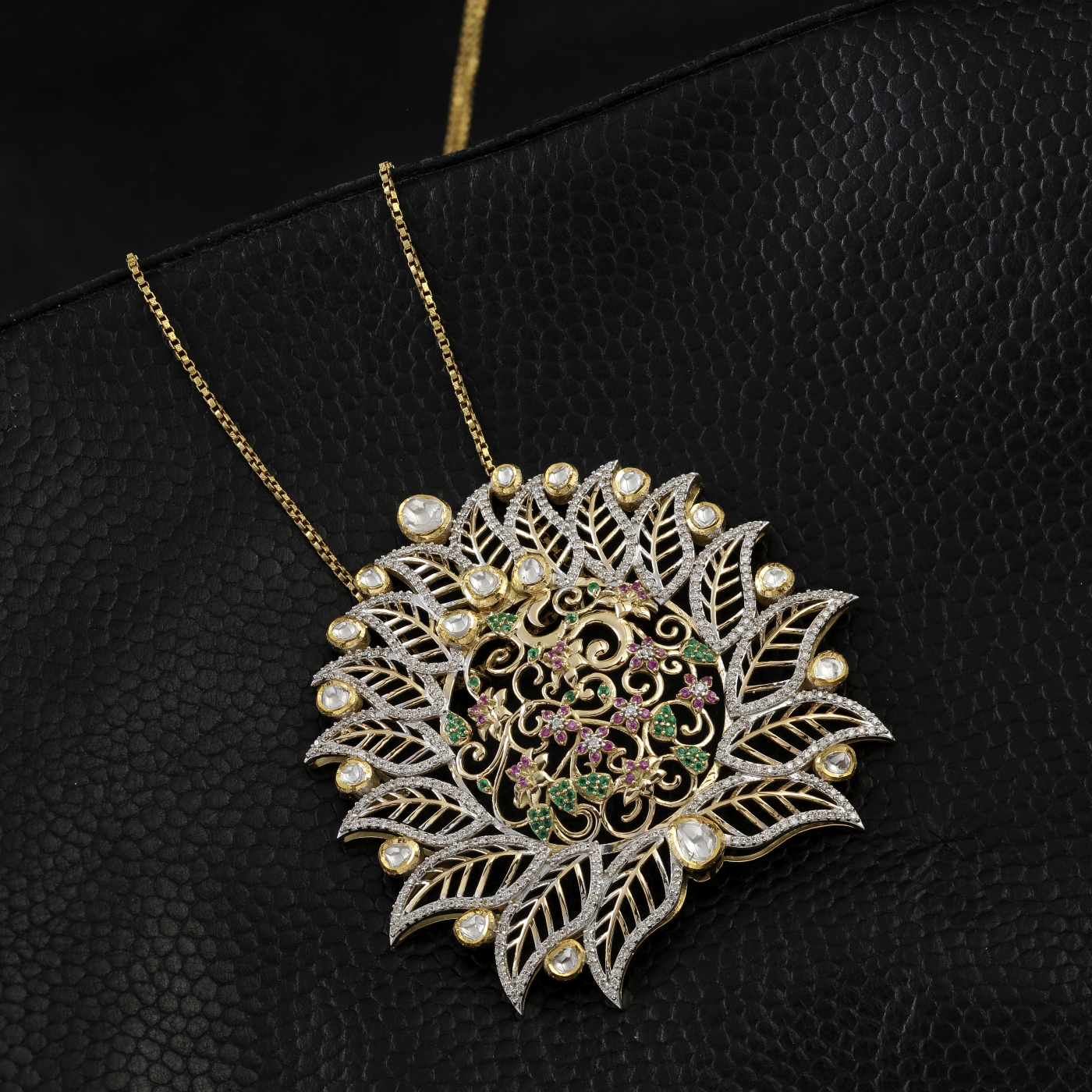 Blossom Radiance Filigree Pendant main product image