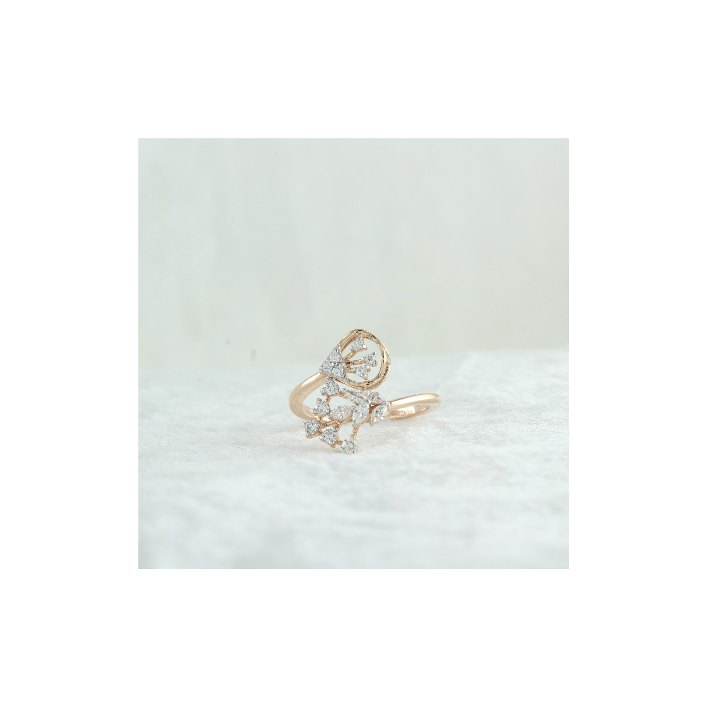 Blossom Diamond Cluster Ring main product image