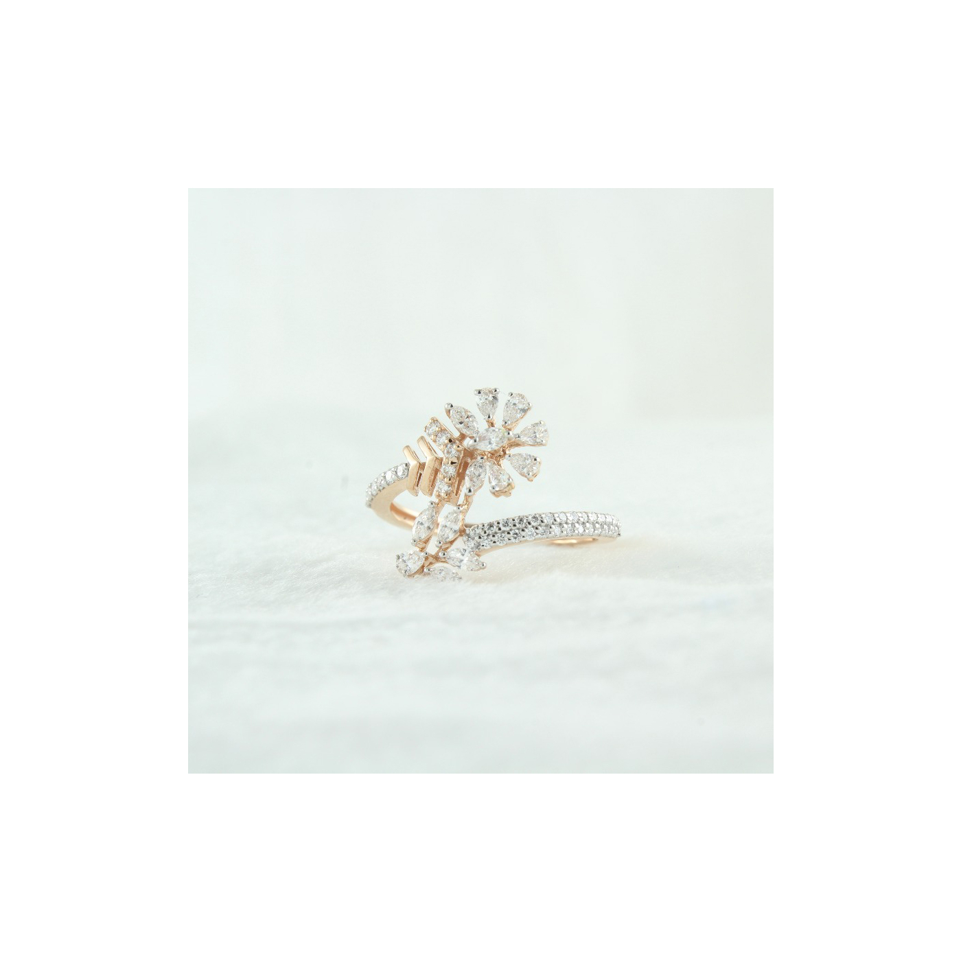 Diamond Vine Ring main product image