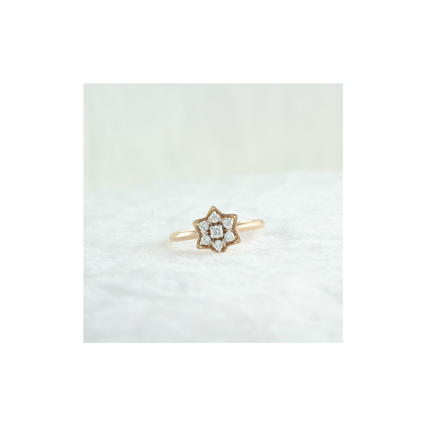 Diamond Starburst Ring main product image